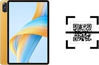 How to read QR codes on a Honor Pad V8?