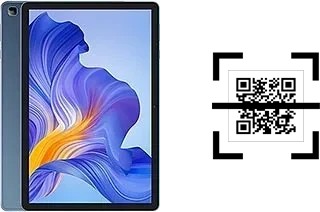 How to read QR codes on a Honor Pad X8?