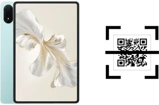 How to read QR codes on a Honor Pad 9 Pro?