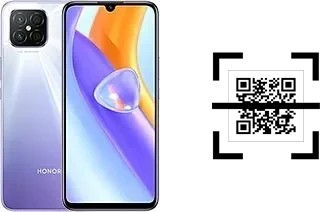 How to read QR codes on a Honor Play5 5G?