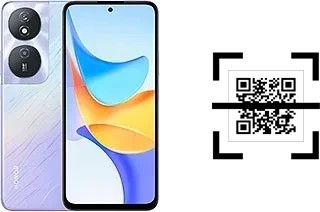 How to read QR codes on a Honor Play 50 Plus?