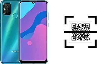 How to read QR codes on a Honor Play 9A?