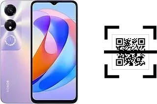 How to read QR codes on a Honor Play 40?