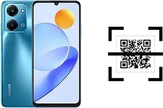 How to read QR codes on a Honor Play7T?