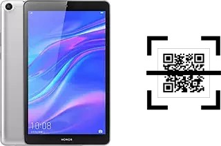 How to read QR codes on a Honor Tab 5?