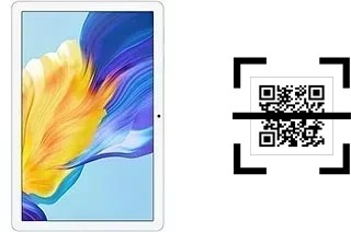 How to read QR codes on a Honor Pad X8 Lite?