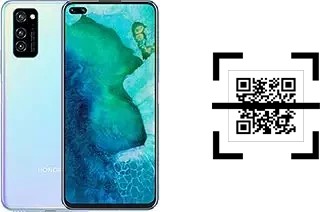 How to read QR codes on a Honor V30?