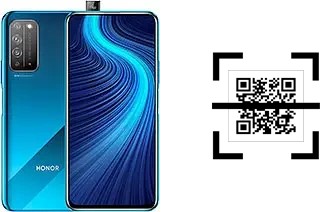 How to read QR codes on a Honor X10 5G?