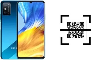 How to read QR codes on a Honor X10 Max 5G?