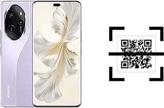 How to read QR codes on a Honor 100 Pro?