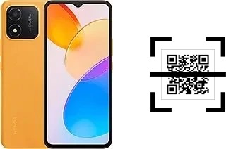 How to read QR codes on a Honor X5?