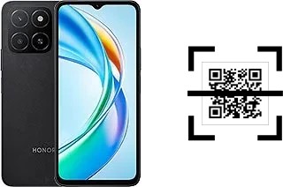 How to read QR codes on a Honor X5b?