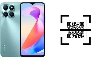 How to read QR codes on a Honor X6a?