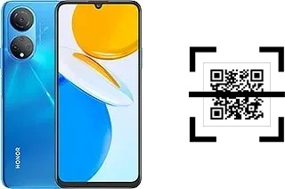 How to read QR codes on a Honor X7?