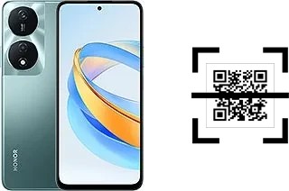 How to read QR codes on a Honor X7b 5G (50 MP)?