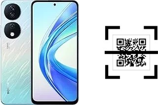 How to read QR codes on a Honor X7b?