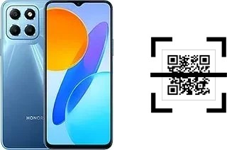 How to read QR codes on a Honor X8 5G?