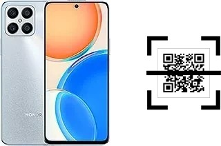 How to read QR codes on a Honor X8?