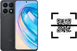 How to read QR codes on a Honor X8a?