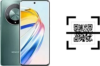 How to read QR codes on a Honor X9b?