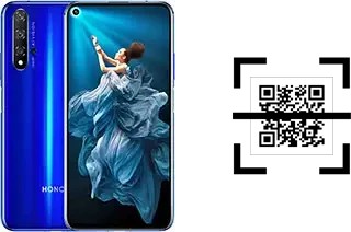 How to read QR codes on a Honor 20?