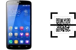 How to read QR codes on a Honor 3C Play?