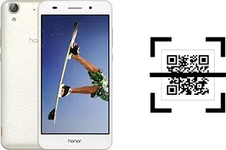 How to read QR codes on a Honor Holly 3?