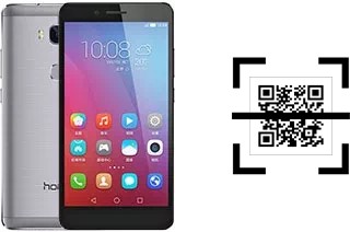 How to read QR codes on a Honor 5X?