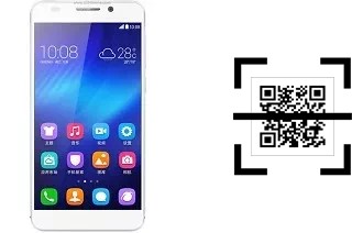 How to read QR codes on a Honor 6?