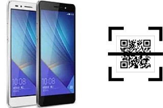 How to read QR codes on a Honor 7?