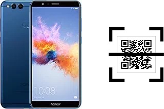 How to read QR codes on a Honor 7X?