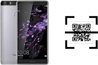 How to read QR codes on a Honor Note 8?