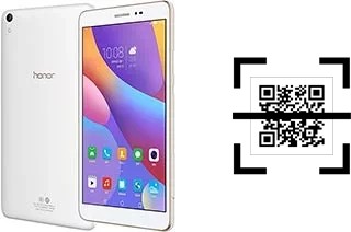 How to read QR codes on a Honor Pad 2?