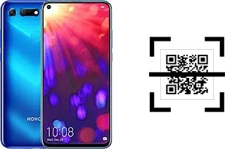 How to read QR codes on a Honor View 20?