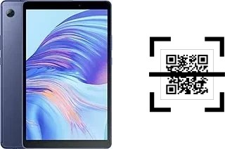 How to read QR codes on a Honor Tablet X7?