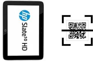 How to read QR codes on a HP Slate10 HD?