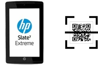 How to read QR codes on a HP Slate7 Extreme?