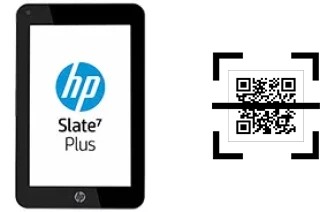 How to read QR codes on a HP Slate7 Plus?