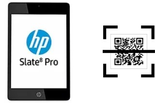 How to read QR codes on a HP Slate8 Pro?