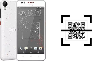 How to read QR codes on a HTC Desire 825?