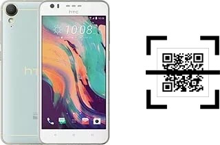 How to read QR codes on a HTC Desire 10 Lifestyle?