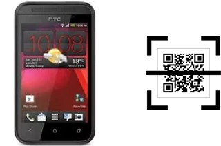 How to read QR codes on a HTC Desire 200?