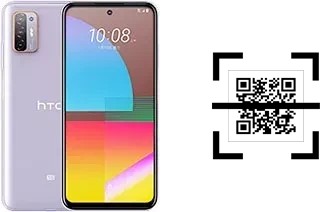 How to read QR codes on a HTC Desire 21 Pro 5G?