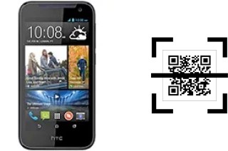 How to read QR codes on a HTC Desire 310?