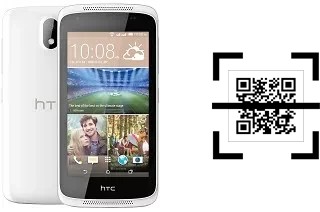 How to read QR codes on a HTC Desire 326G dual sim?