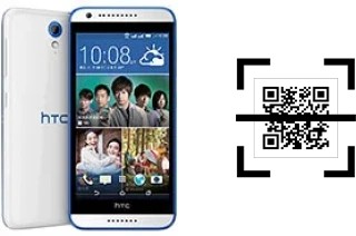 How to read QR codes on a HTC Desire 620?