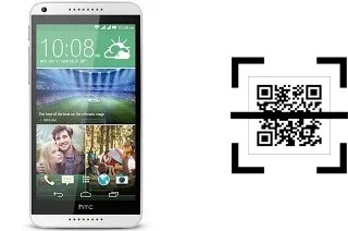 How to read QR codes on a HTC Desire 816G dual sim?