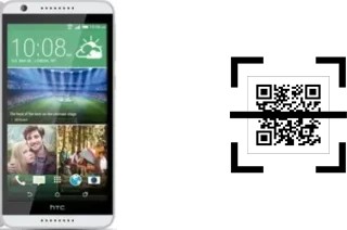 How to read QR codes on a HTC Desire 820s?