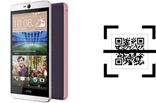 How to read QR codes on a HTC Desire 826 dual sim?