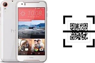 How to read QR codes on a HTC Desire 830?